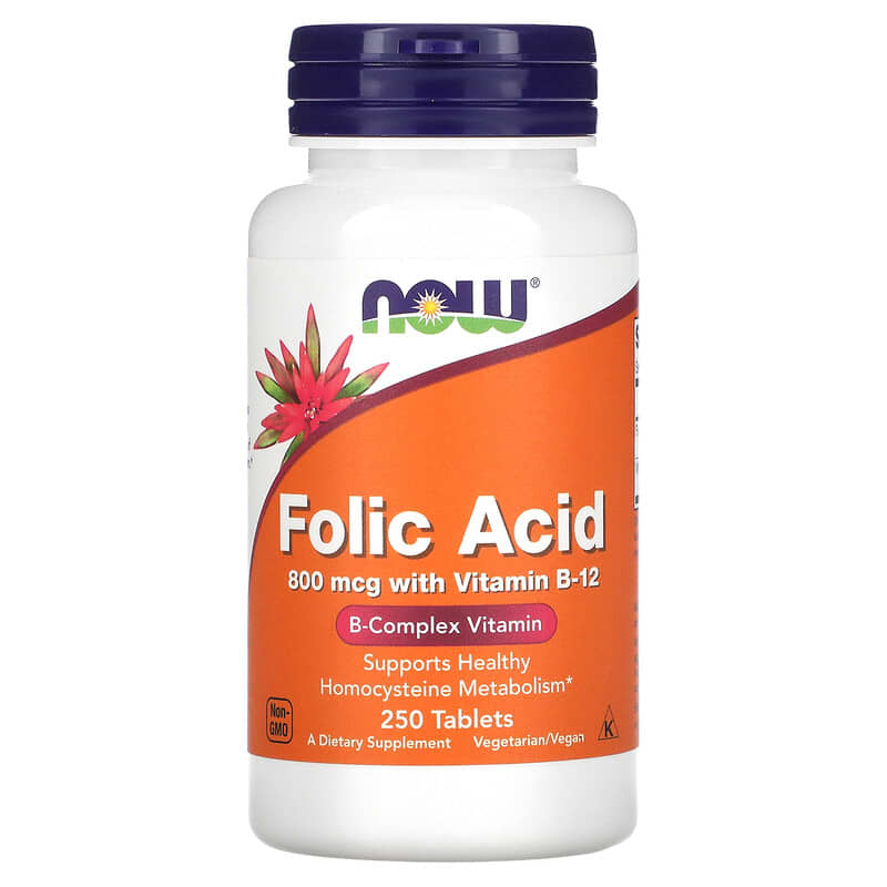 Acid Folic 800 mcg Cu Vitamina B-12 25 mcg, 250 tablete, No : Farmacia ...