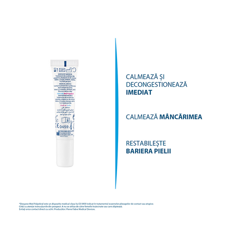 Crema pentru pleoape Dexyane MED Palpebral, 15 ml, Ducray 537808