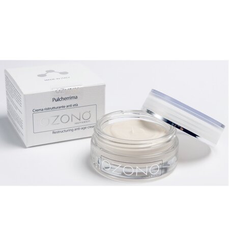 Crema restructuranta anti-age cu ulei ozonat Pulcherrima, 50 ml, Ozono 605613