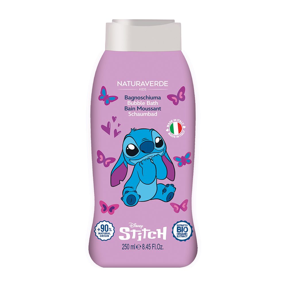 Spuma de baie Stitch, 250 ml, Naturaverde kids