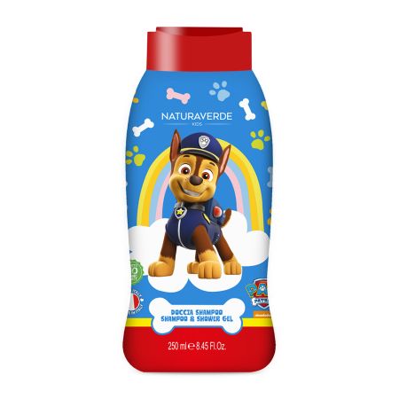 Sampon si gel de dus pentru copii Paw Patrol, 250 ml, Naturaverde kids