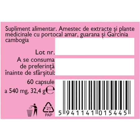 Silueta perfecta M125, 60 capsule, Fares 614476