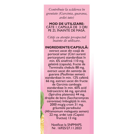 Silueta perfecta M125, 60 capsule, Fares 614474