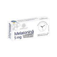 Melatonina Retard, 5 mg, 30 comprimate, BioSunLine