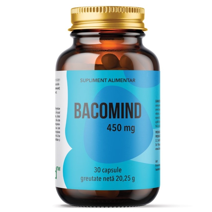 BacoMind, 450 mg, 30 capsule, Laboratoarele Remedia