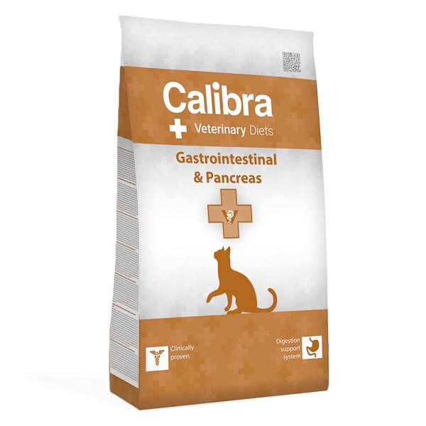 Hrana uscata pentru pisici Gastrointestinal & Pancreas, 2 Kg, Calibra