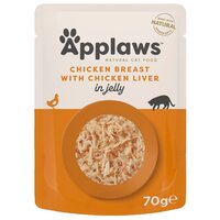 Hrana umeda pentru pisici cu piept de pui si ficat, 70 g, Applaws