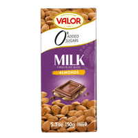Ciocolata cu lapte si migdale, 150 g, Valor