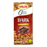 Ciocolata neagra cu migdale, 150 g, Valor