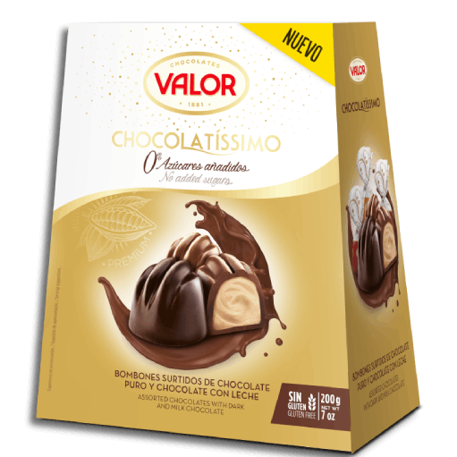 Selectie de praline asortate, 200 g, Valor