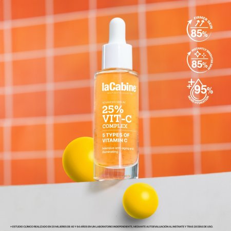 Serum de fata cu 25% vitamina C Multi-active, 30 ml, La Cabine 720319