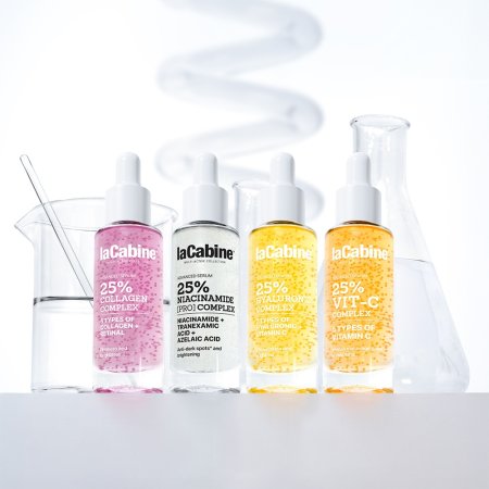Serum de fata cu 25% vitamina C Multi-active, 30 ml, La Cabine 720324