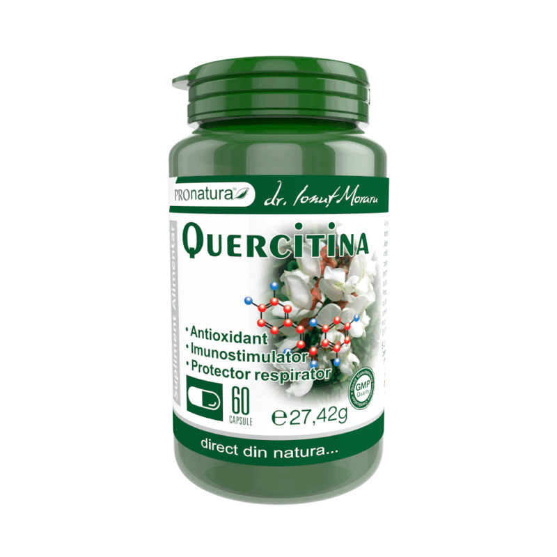 Quercitina, 60 capsule, Pro Natura