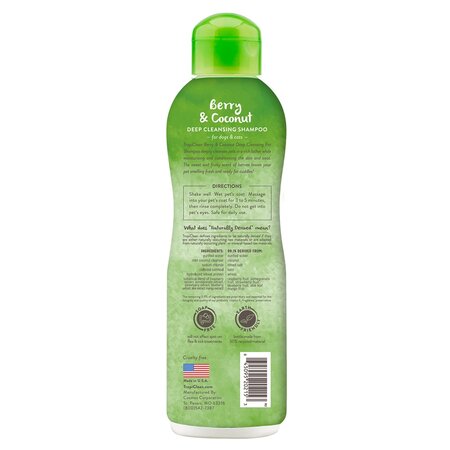 Sampon pentru curatare profunda Berry&Coconut Grooming, 355 ml, Tropiclean 605912
