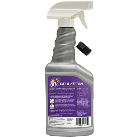 Solutie pentru indepartarea petelor de urina si a mirosurilor neplacute Urine Off, 500 ml, Tropiclean 606201