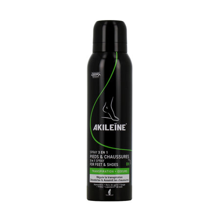 Spray 3in1 pentru picioare si incaltaminte Akileine, 150 ml, Asepta