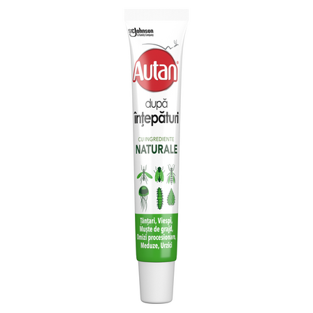 Gel organic dupa intepaturi cu efect racoritor, 20 ml, Autan