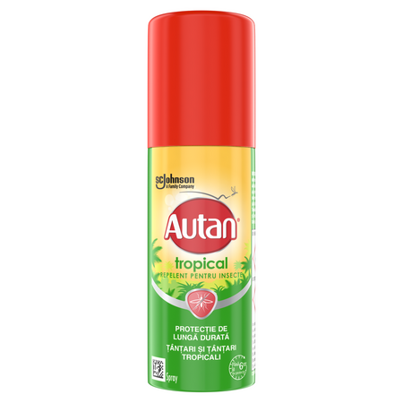 Spray impotriva tantarilor Tropical, 50 ml, Autan