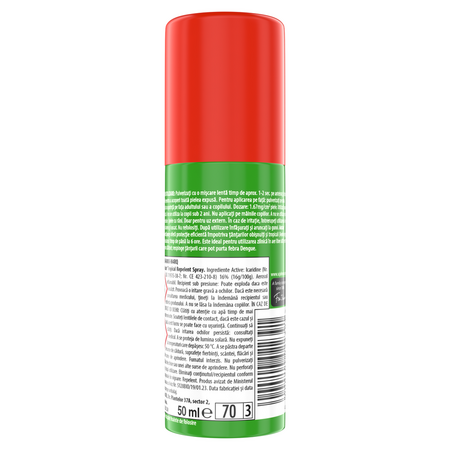 Spray impotriva tantarilor Tropical Mini, 50 ml, Autan 606441