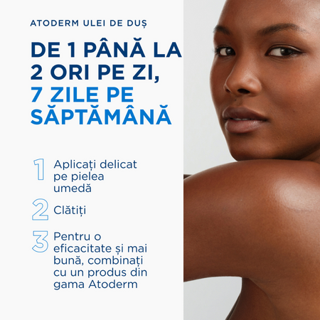 Rezerva ulei de dus Atoderm, 1000 ml, Bioderma 753034
