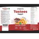 Snack din orez cu aroma de Barbeque, 65 g, Tastees 606938