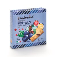 Biscuiti Bio vegani cu crema de afine 10 luni+, 132 g, Germinal