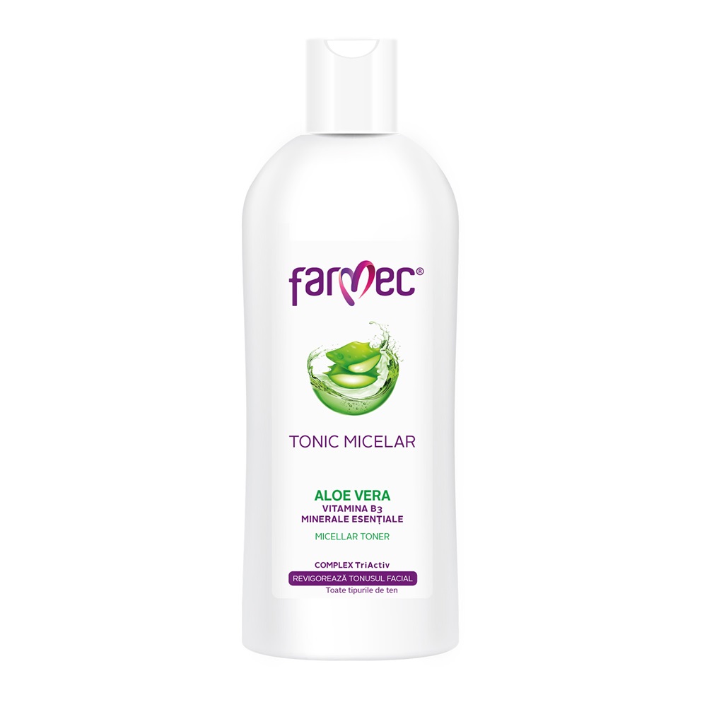 Tonic micelar cu aloe vera, 150 ml, Farmec