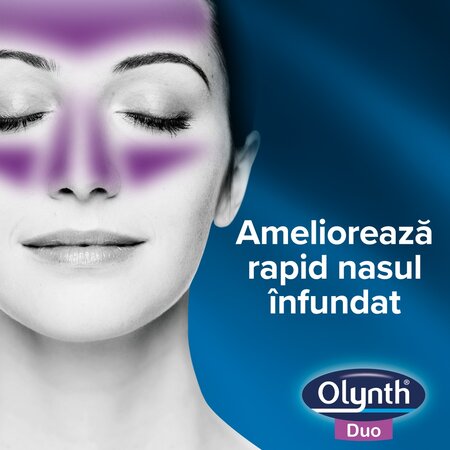 Olynth Duo, 1 mg/ml+50 mg/ml spray nazal, soluție, 10 ml, Johnson & Johnson 724846