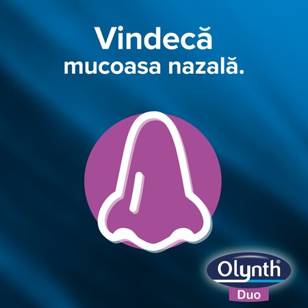 Olynth Duo, 1 mg/ml+50 mg/ml spray nazal, soluție, 10 ml, Johnson & Johnson 724850