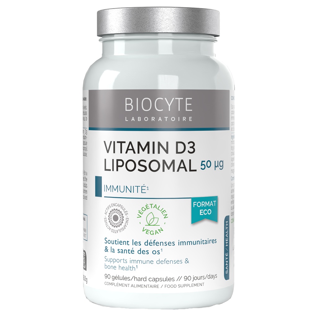 Vitamina D Lipozomal, 30 capsule, Biocyte