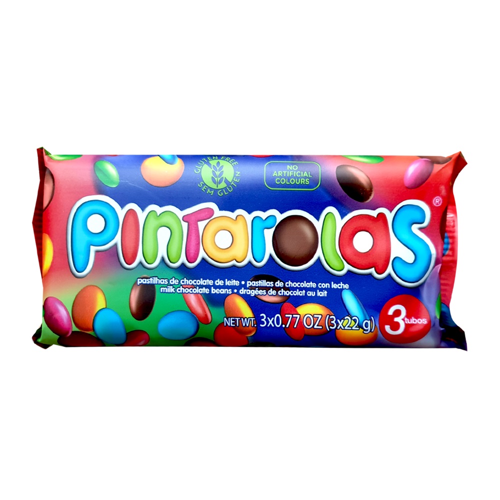 Bomboane cu ciocolata si lapte Pintarolas, 3x22 g, Imperial