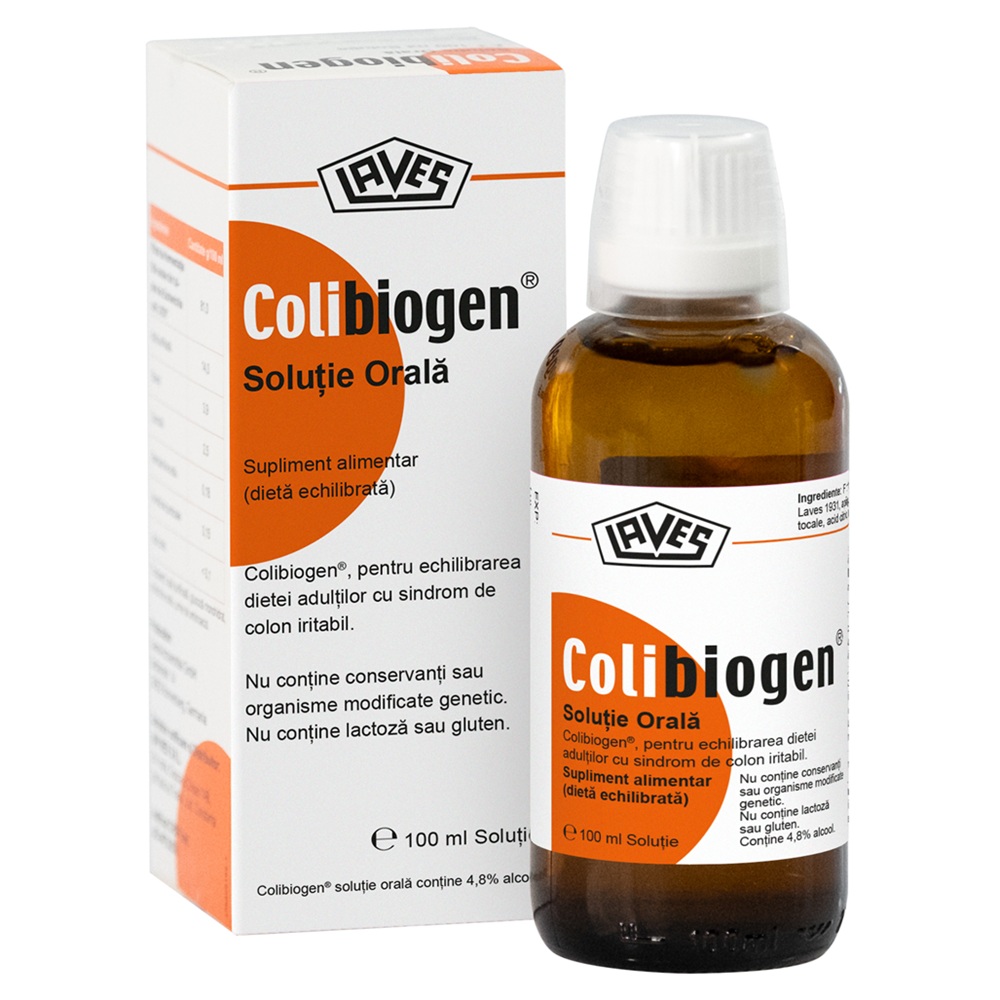 Solutie orala Colibiogen, 100 ml, Laves