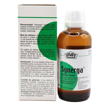 Solutie orala Synerga, 100 ml, Laves 713959