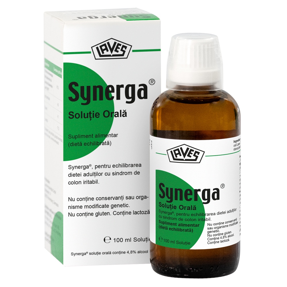 Solutie orala Synerga, 100 ml, Laves