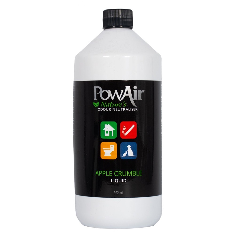 Lichid neutralizator de miros si odorizant Apple Crumble, 922 ml, PowAir