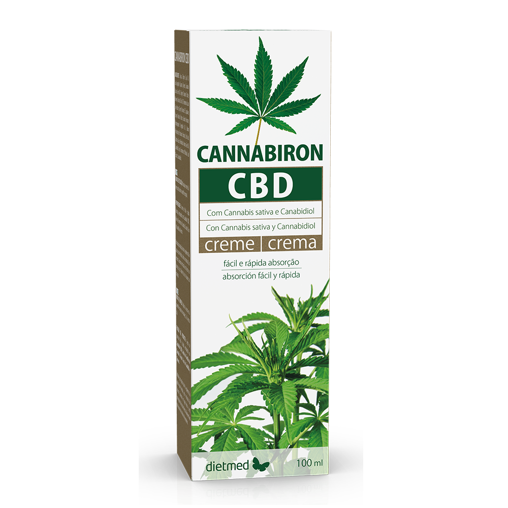 Crema lejera Cannabiron CBD, 100 ml, Dietmed