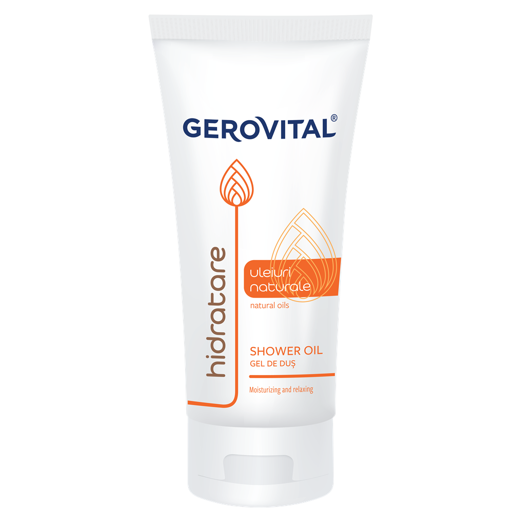 Gel de dus cu uleiuri naturale, 100 ml, Gerovital