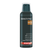 Deodorant antiperspirant pentru barbati Men Energy, 150 ml, Gerovital