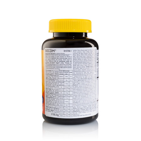 Multivitamine pentru copii Kids Alive Nature's Way, 60 jeleuri, Secom 723672