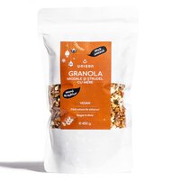 Granola cu migdale si strudel cu mere, 450 g, Unison