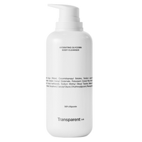 Gel de dus hidratant cu glicerina, 400 ml, Transparent Lab