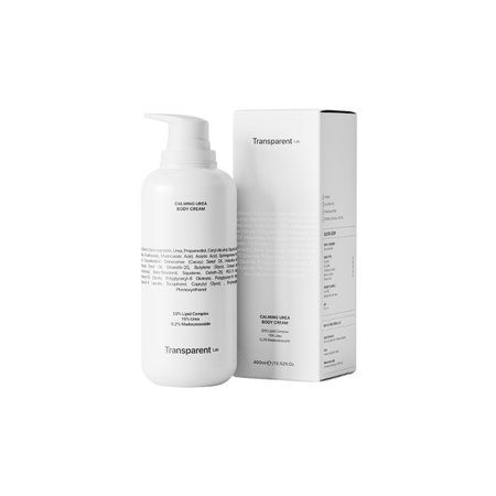 Crema calmanta de corp cu uree, 400 ml, Transparent Lab 645885