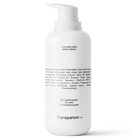 Crema calmanta de corp cu uree, 400 ml, Transparent Lab