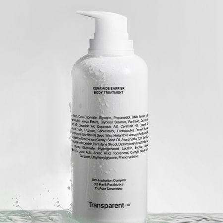 Crema hidratanta de corp cu ceramide, 400 ml, Transparent Lab 645882