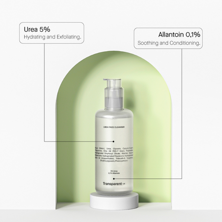 Gel de curatare faciala cu 5% uree, 200 ml, Transparent Lab 645867