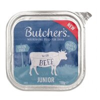 Pate cu vita pentru caini juniori, 150 g, Butcher`s