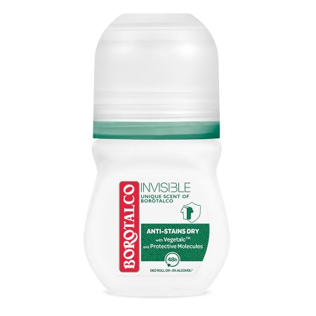 Deodorant roll-on Invisible Original, 50 ml, Borotalco