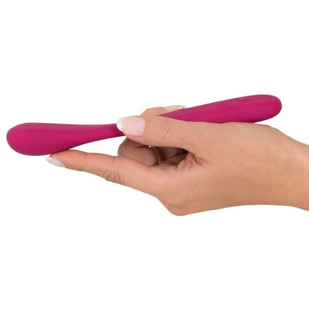 Vibrator roz flexibil pentru cuplu, 1 bucata, Couples Choice 608204