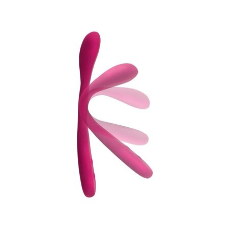 Vibrator roz flexibil pentru cuplu, 1 bucata, Couples Choice 608201