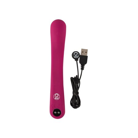 Vibrator roz flexibil pentru cuplu, 1 bucata, Couples Choice 608205